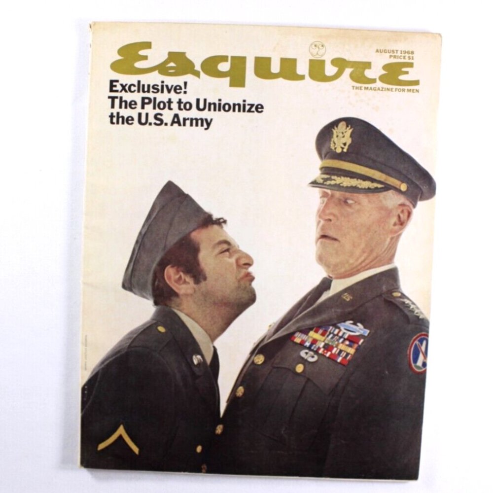 Vintage Esquire magazine Aug 1968 US army, Tet offensive, MLK